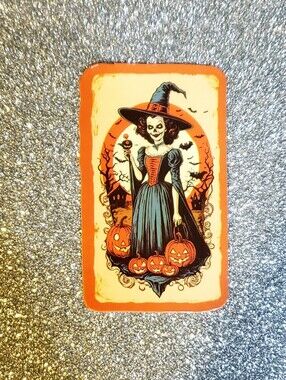 10/$10 Vintage HALLOWEEN WATERPOOF Sticker